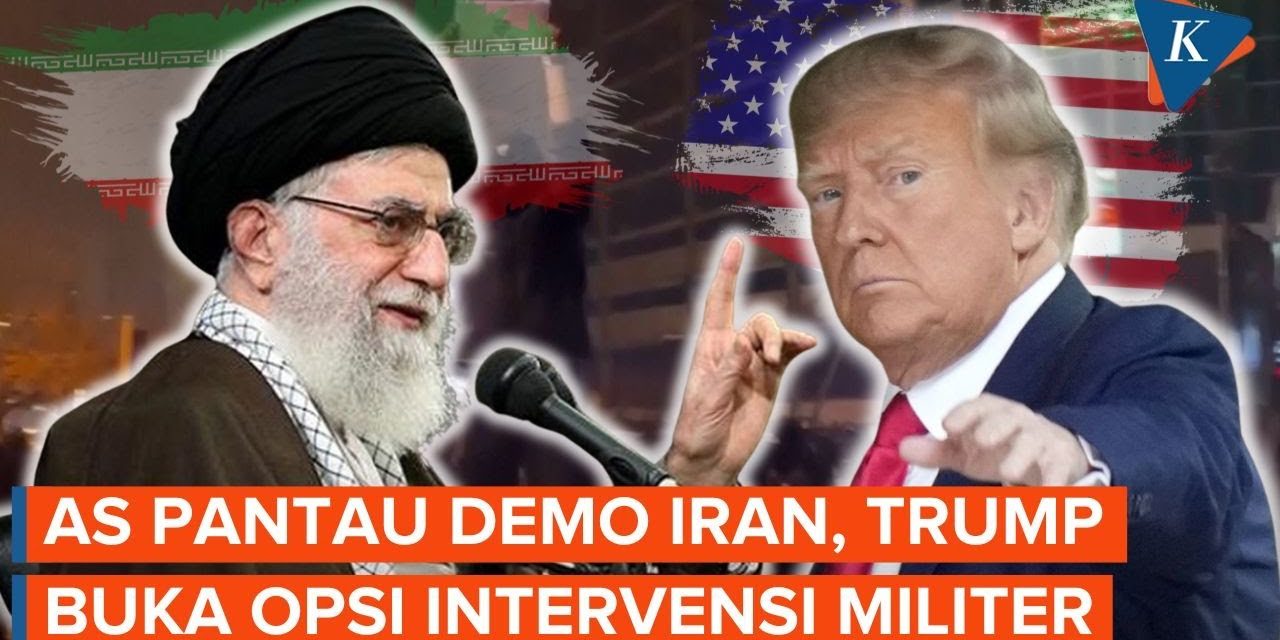 AS Vs Iran: Ultimatum Presiden Trump Dan Ancaman Konflik Militer