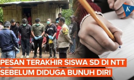 Anak Bunuh Diri Di NTT Alarm Keras Bagi Dunia Pendidikan RI