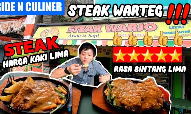 Steak Kaki Lima Kuliner Rasa Sultan Dengan Harga Kaki Lima!