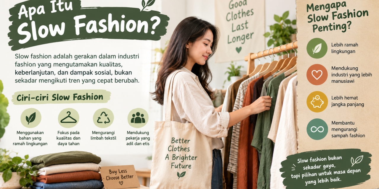 Sisi Lain Slow Fashion: Kenapa Belum Banyak Yang Suka?