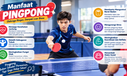 Rutin Bermain Pingpong, Ini Manfaatnya Bagi Kesehatan Kamu