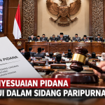 RUU Penyesuaian Pidana Disetujui Dalam Sidang Paripurna DPR